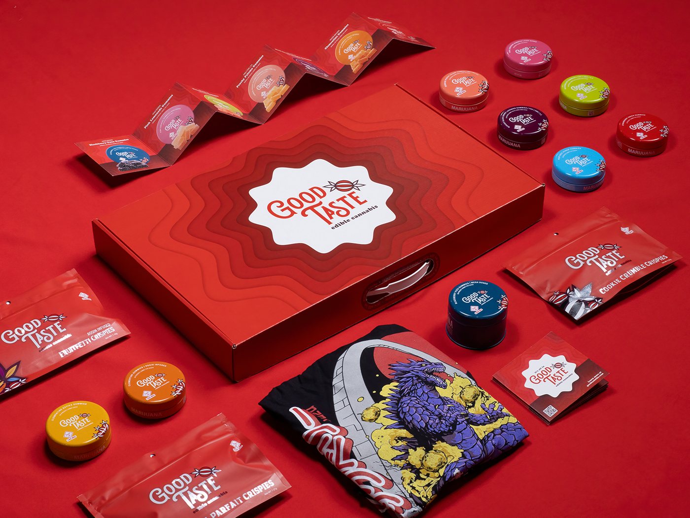 Good Taste Edibles packaging